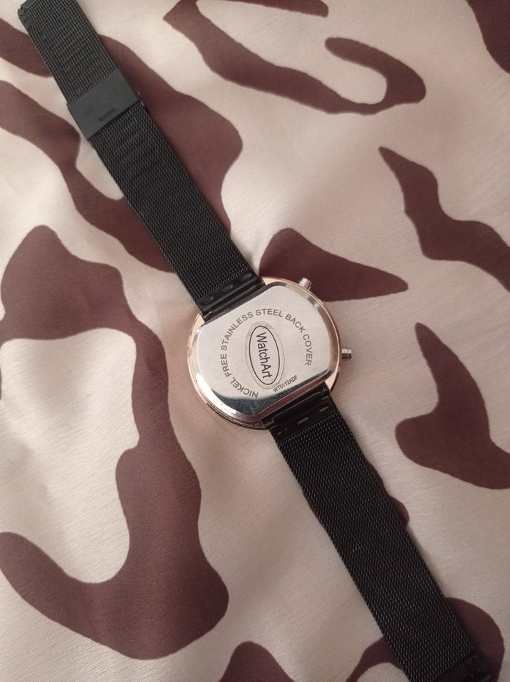 Siyah Kadın Kol Saati - Görsel 3