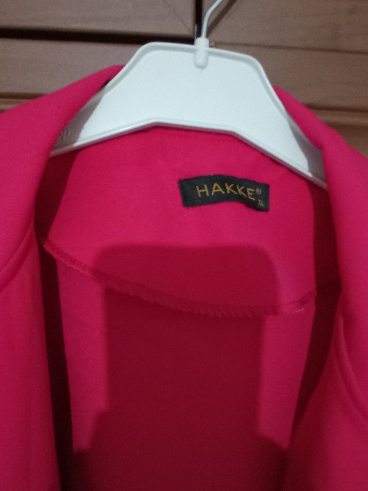 Pembe Midi Kadın Kaban - Görsel 4