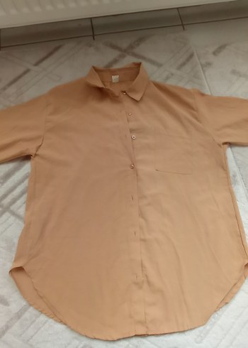 Yeşil Uzun Kollu Keten Gömlek - Görsel 2