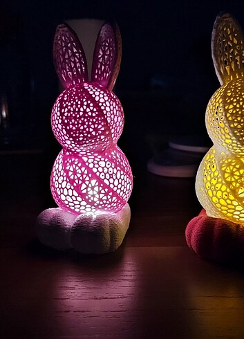 Tavşan Teablight LED mum Biblo