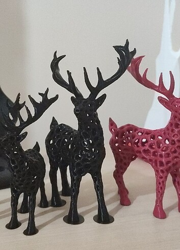 NOEL GEYİK FİGURLERİ  - Görsel 4