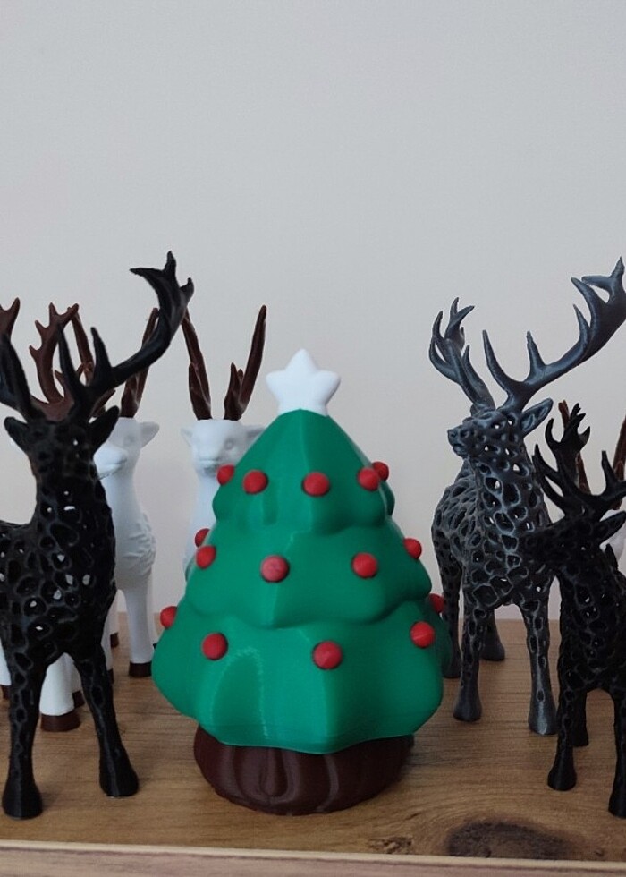 NOEL GEYİK FİGURLERİ  - Görsel 3