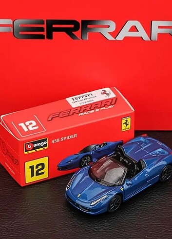  Beden Renk BURAGO FERRARİ MODEL ARABA