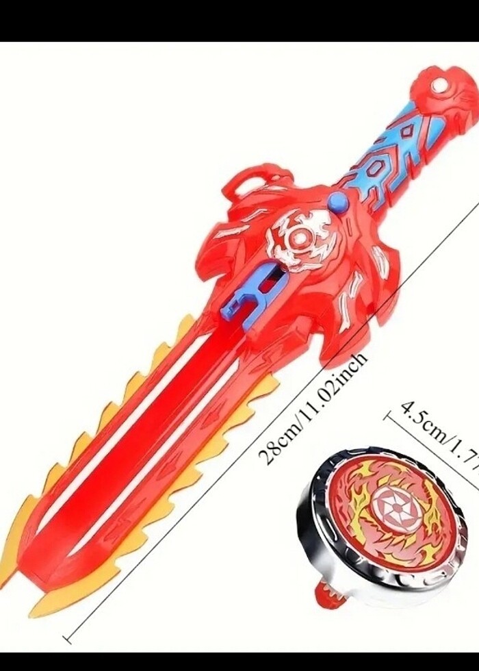 Infinity Nado Kılıcı ve Topaç - Görsel 4