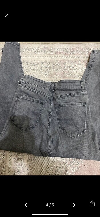 s Beden gri Renk Jean kot pantolon