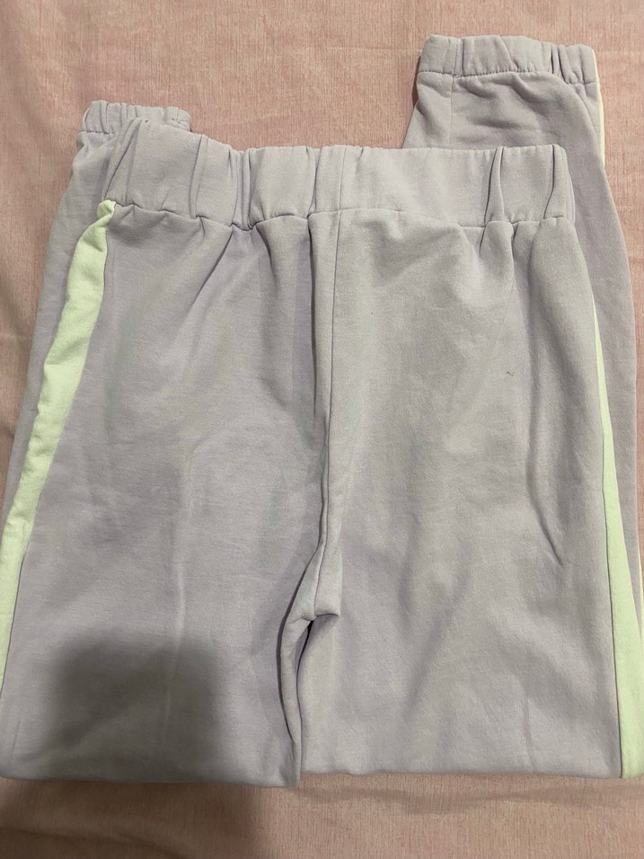 Gri Rahat Kesim Midi Kadın Eşofman Altı - Görsel 4