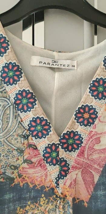 Parantez Parantez markası tam uzun harika yazlık bir elbise