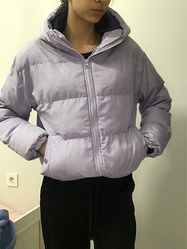 xs Beden Trendyolmilla lila mont