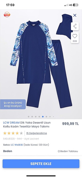 LC Waikiki Tesettür haşema