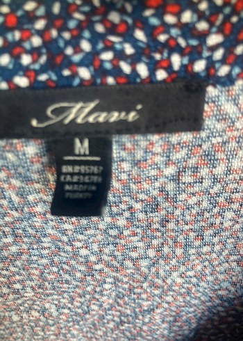 Uzun Kollu, Bol Kesim, Çok Renkli Bağlama Desenli Kadın Elbise - Görsel 3