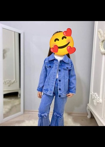 çocuk kot takım