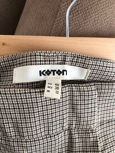 Koton düz kesim pantolon - Görsel 4