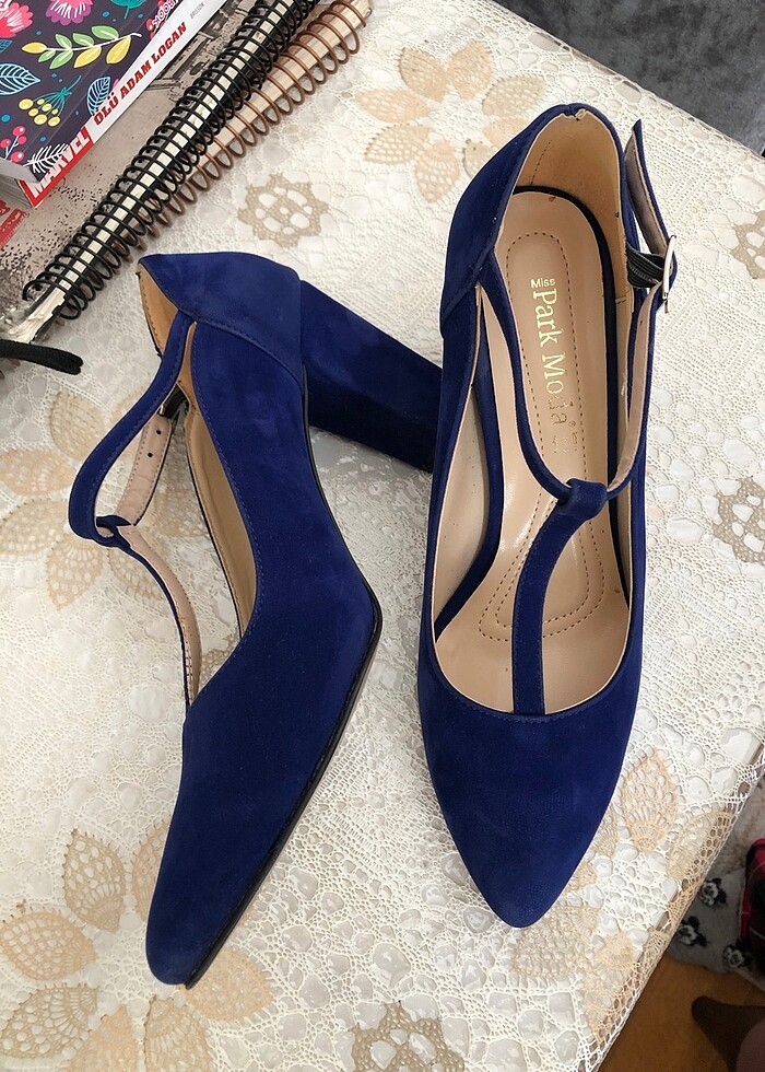 Lacivert ayakkabı - Görsel 2