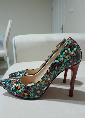 37 Beden çeşitli Renk Stiletto