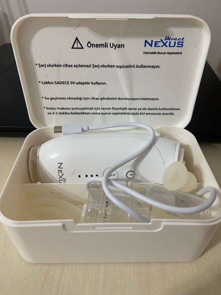 Direct NEXUS Elektrikli Bebek Burun Aspiratörü - Görsel 2