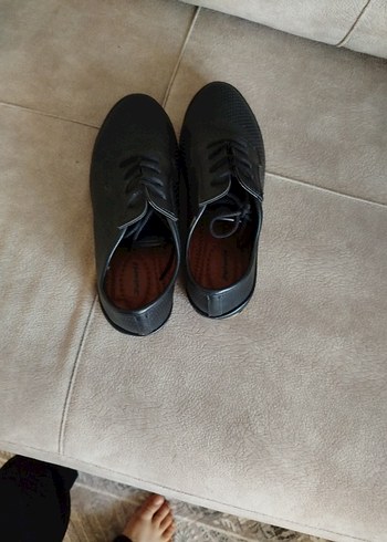 Erkek çocuk Siyah Minimalist Günlük Klasik Ayakkabı - Görsel 2