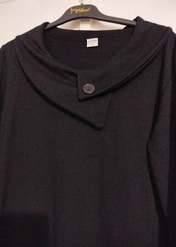 Siyah diz altı Elbise - Görsel 2