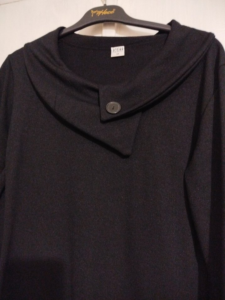 Siyah diz altı Elbise - Görsel 2