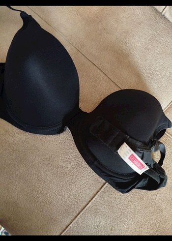 Diğer Siyah Minimalist Goth 85 beden Sütyen