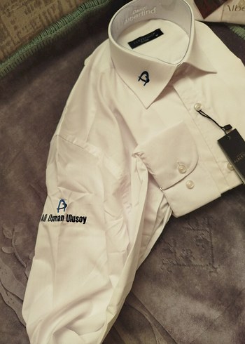 Albertino Beyaz Erkek Uzun Kollu Gömlek - Görsel 3