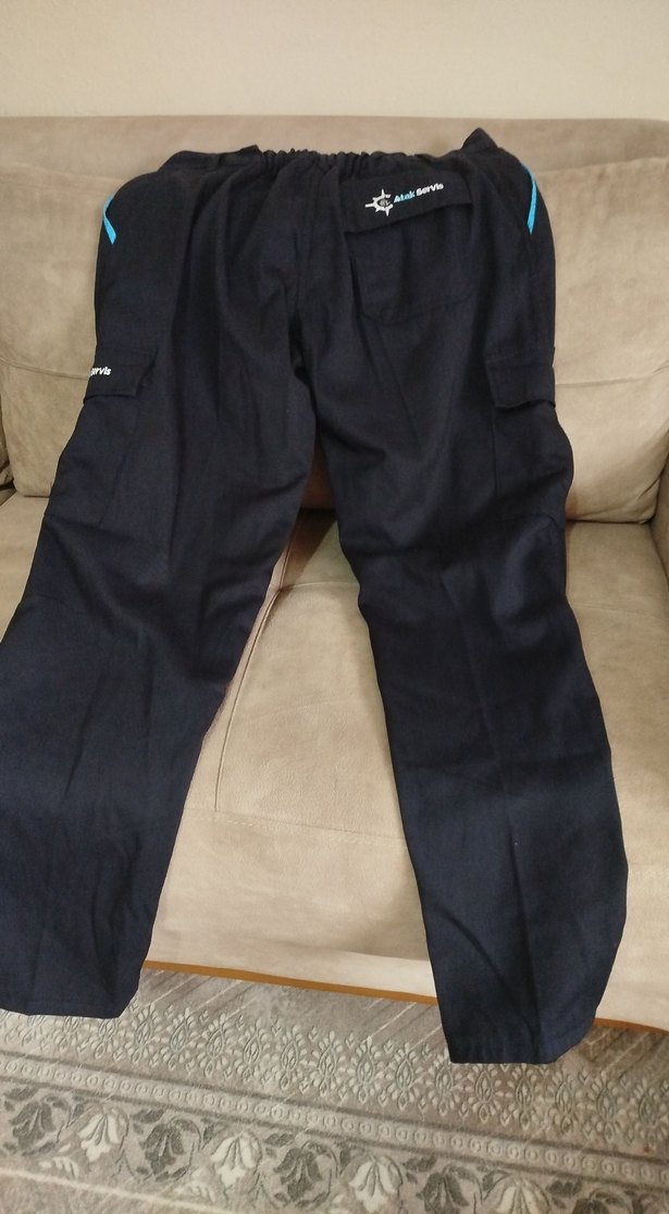 lacivert Erkek yeni etiketsiz iş Pantolon - Görsel 4