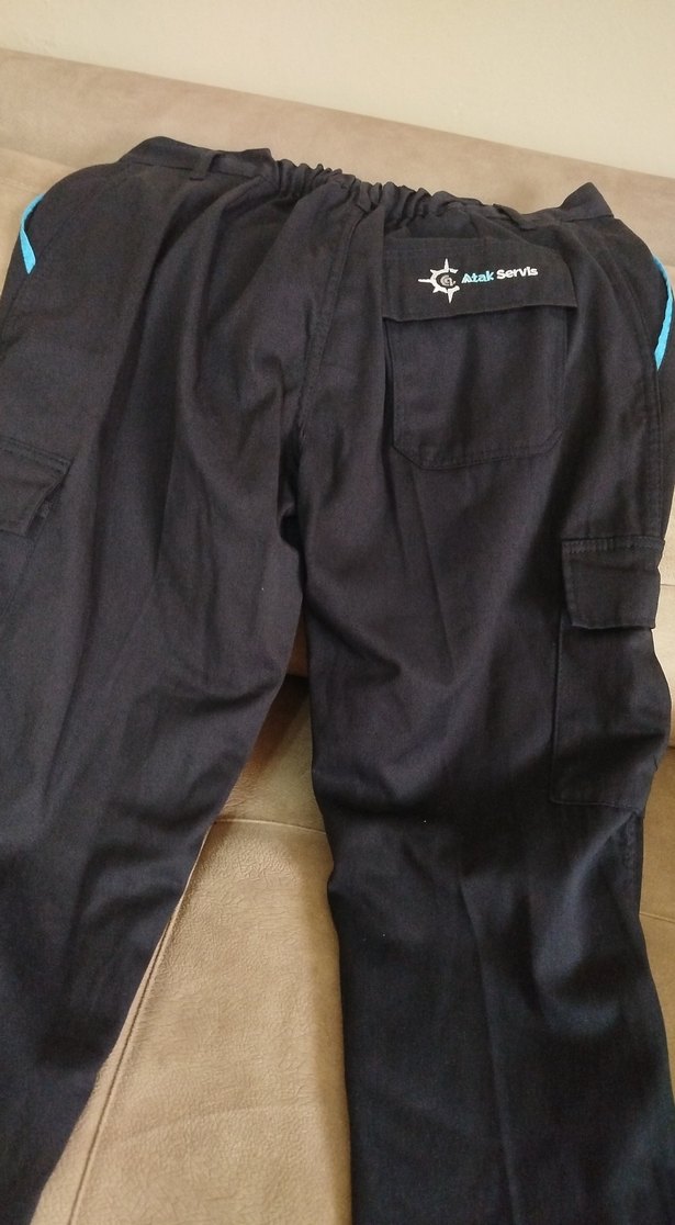 lacivert Erkek yeni etiketsiz iş Pantolon - Görsel 3