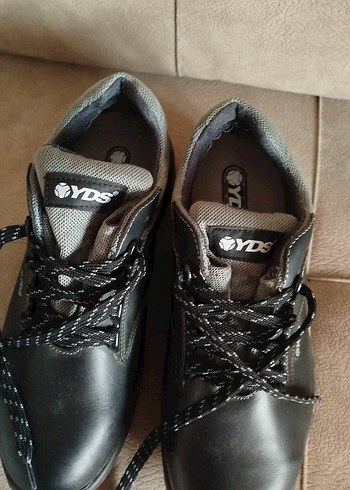 Erkek Siyah YDS Gri  iş Ayakkabısı - Görsel 2