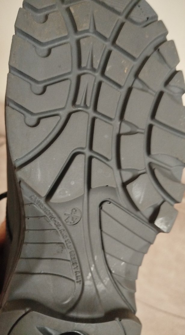 Erkek Siyah YDS Gri  iş Ayakkabısı - Görsel 5