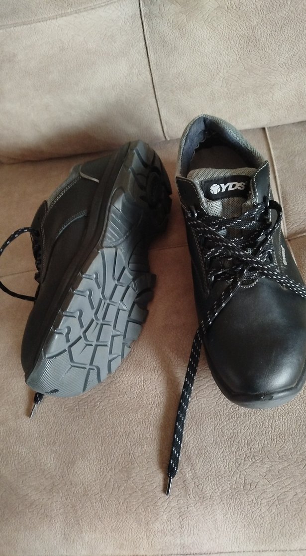 Erkek Siyah YDS Gri  iş Ayakkabısı - Görsel 3