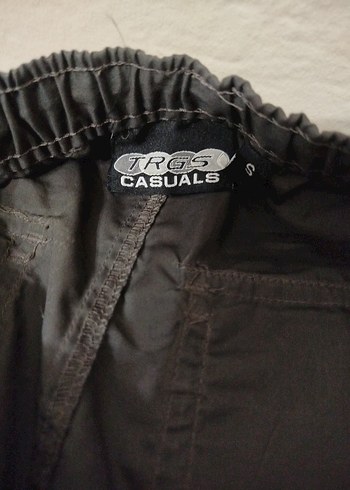 Gri erkek Kemerli Rahat Kesim eşofman alti Pantolon - Görsel 3