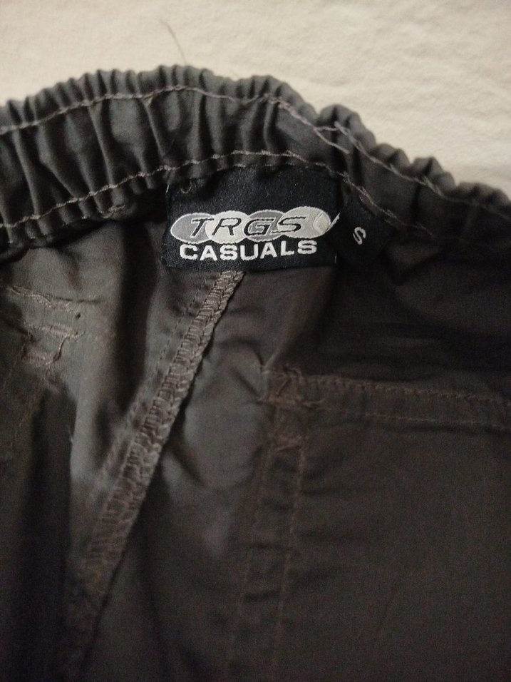 Gri erkek Kemerli Rahat Kesim eşofman alti Pantolon - Görsel 3