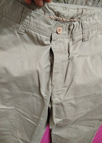 Bej Regular Fit Erkek Keten Pantolon - Görsel 5