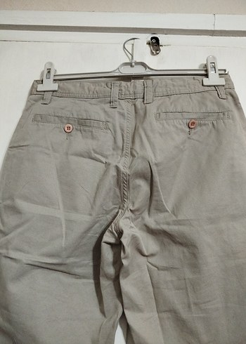 Bej Regular Fit Erkek Keten Pantolon - Görsel 3