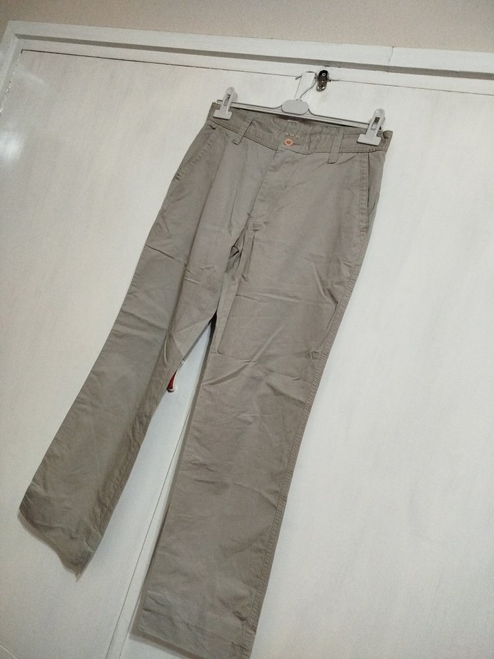 Bej Regular Fit Erkek Keten Pantolon - Görsel 2