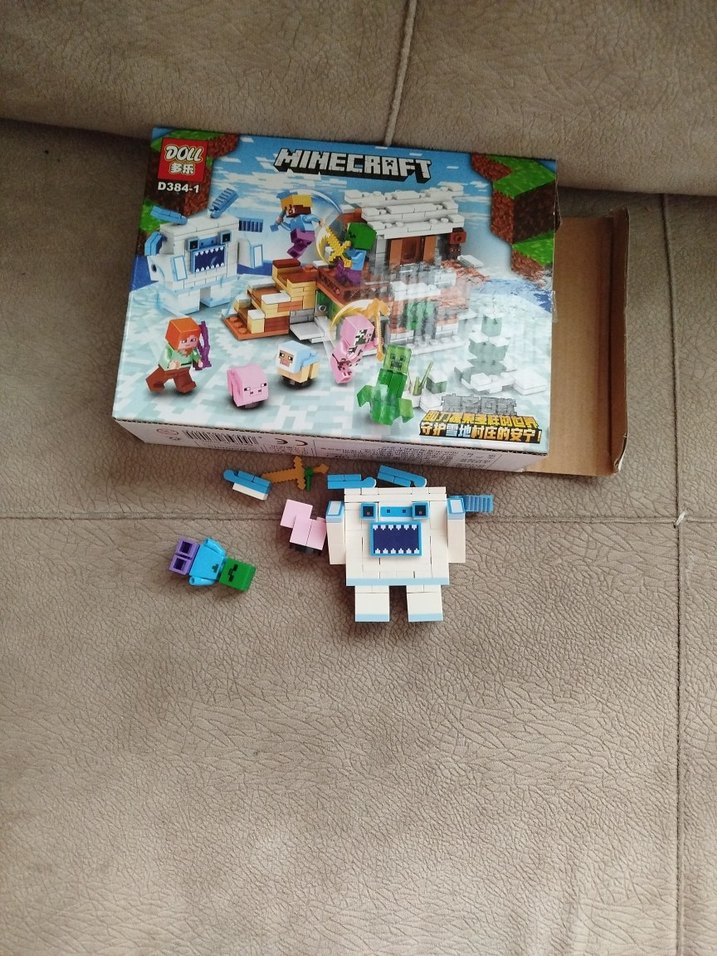 Pastel Renkli Çok Parçalı Lego Seti orjinal - Görsel 3