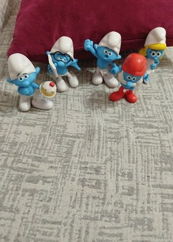 Renkli Şirinler Figür Seti - Görsel 2