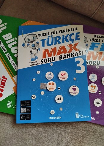 Yüzde Yüz Yeni Nesil Türkçe Max Soru Bankası 3. Sınıf