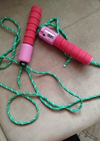 Pembe Yılan Desenli Sayıcılı Atlama İpi - Görsel 2