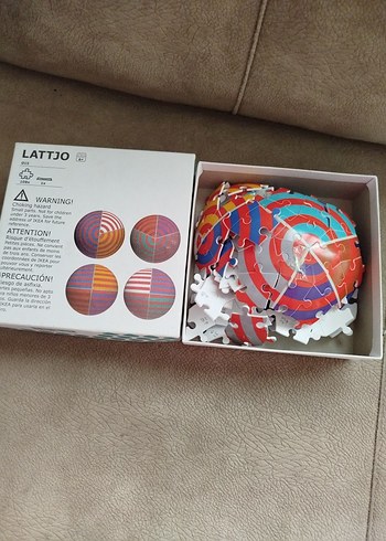 Çocuklar için renkli 3D puzzle - Görsel 2