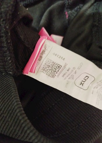 Fermuarlı Siyah Kadın Eşofman Altı orjinal - Görsel 5