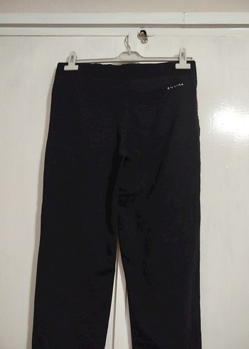 Fermuarlı Siyah Kadın Eşofman Altı orjinal - Görsel 3