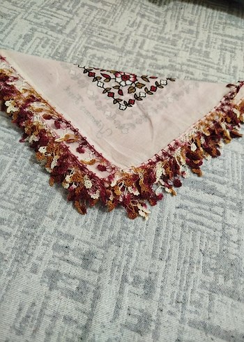 Renkli Kadın el tığ örgüsü yemeni Fularlar - Görsel 5