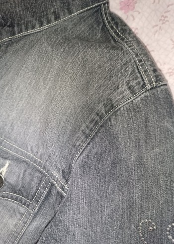 Gri kot Ceket - Görsel 4