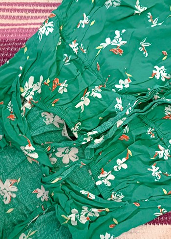 arkası baglamalı elbise - Görsel 2