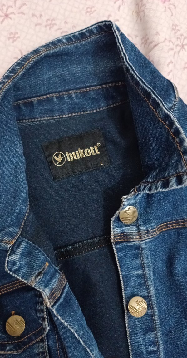 Kadın kot Ceket - Görsel 2