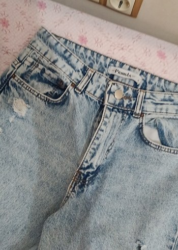 Kadın yırtık model jean - Görsel 3
