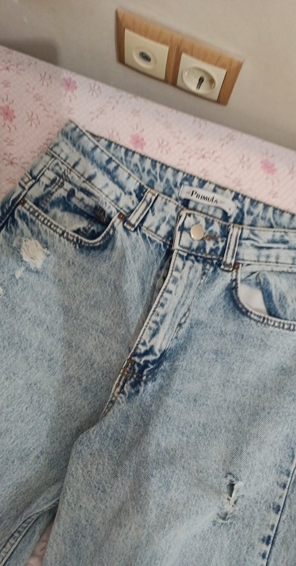 Kadın yırtık model jean - Görsel 3