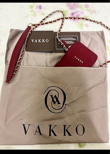 Vakko telefon çantası