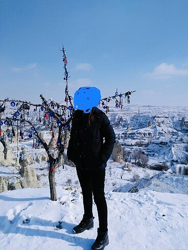 l Beden lacivert Renk İçi polarlı dışı soğuk tutmaz mont