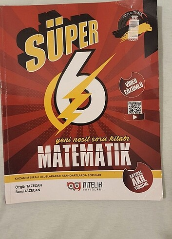  Nitelik Yayınları 6.sınıf Matematik Test